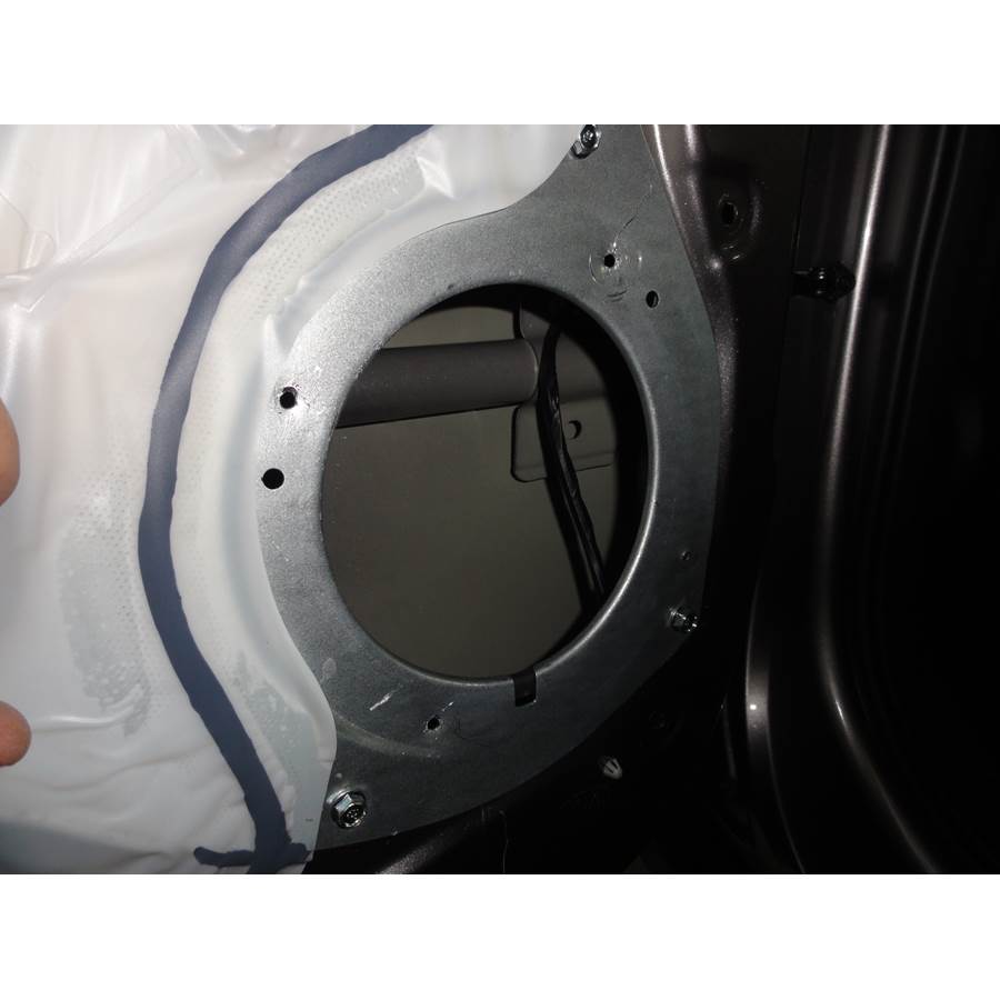 2011 Kia Sportage Rear door speaker removed