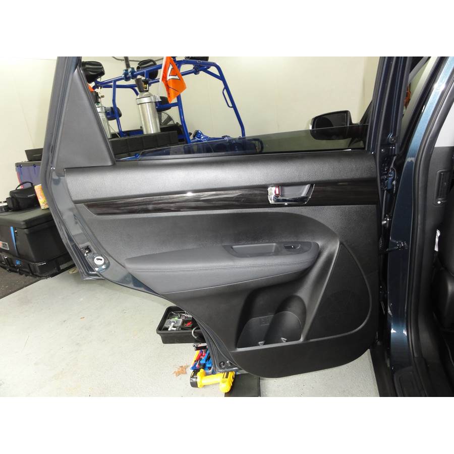 2013 Kia Sorento Rear door speaker location