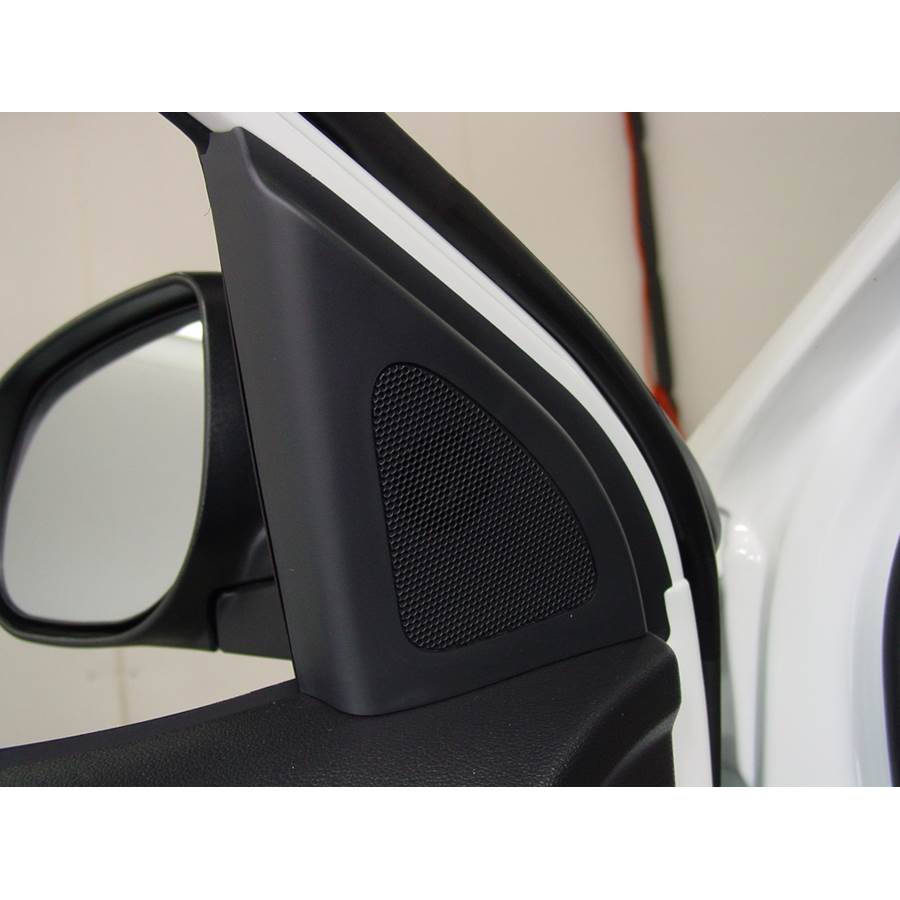 2010 Kia Forte Front door tweeter location