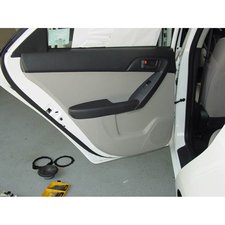 2011 Kia Forte Rear door speaker location
