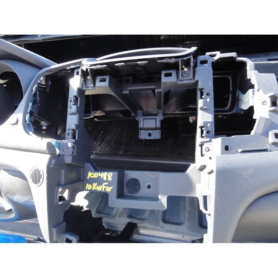 2011 Kia Forte Factory radio removed