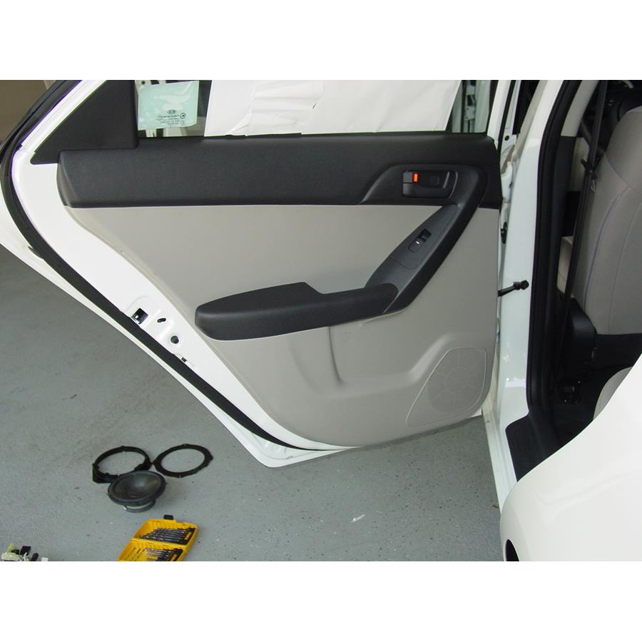 2013 Kia Forte Rear door speaker location