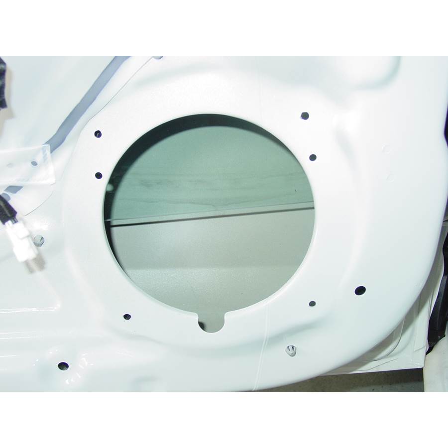 2013 Kia Forte Front door woofer removed
