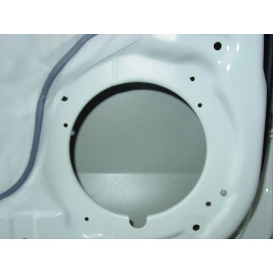 2010 Kia Forte Rear door speaker removed