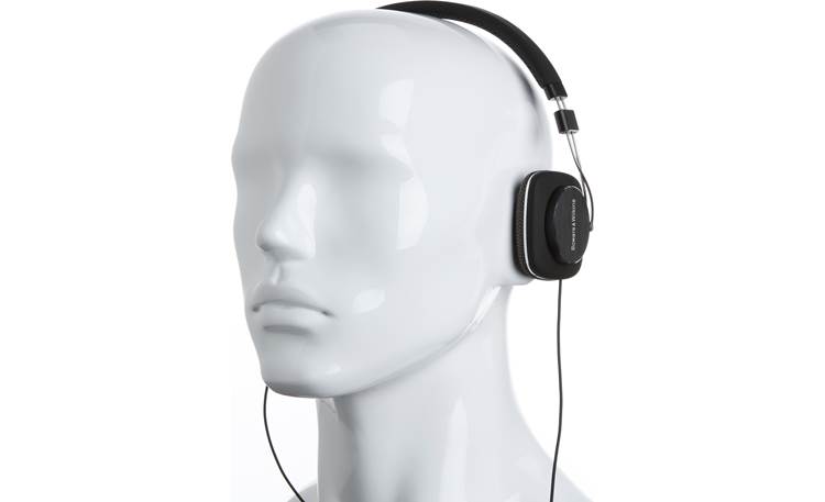 Bowers & Wilkins P3 Mannequin shown for fit and scale