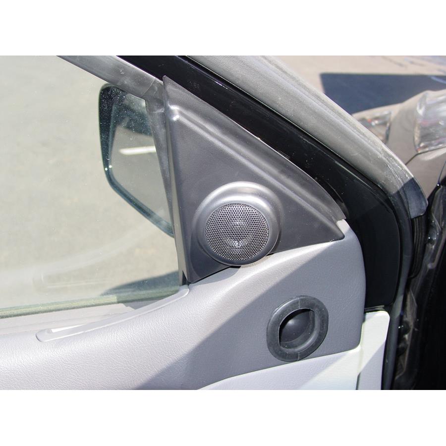 2009 Kia Sorento Front door tweeter location