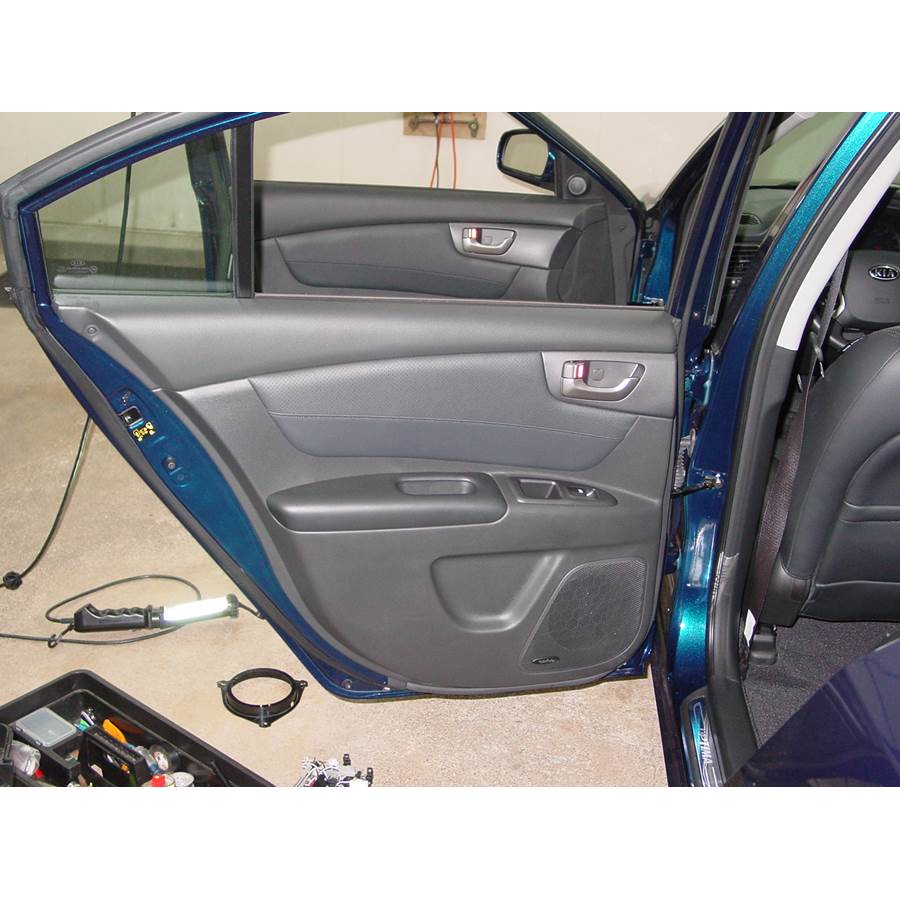 2008 Kia Optima Rear door speaker location