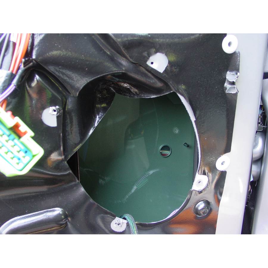 2003 Chrysler Town and Country Front door woofer removed