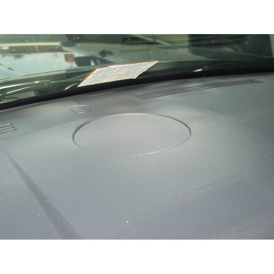 2008 Chrysler 300 Center dash speaker location