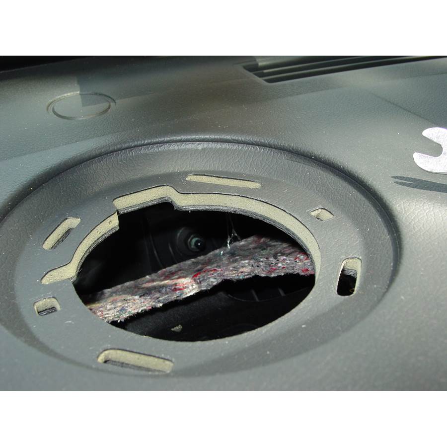 2008 Chrysler 300 Center dash speaker removed