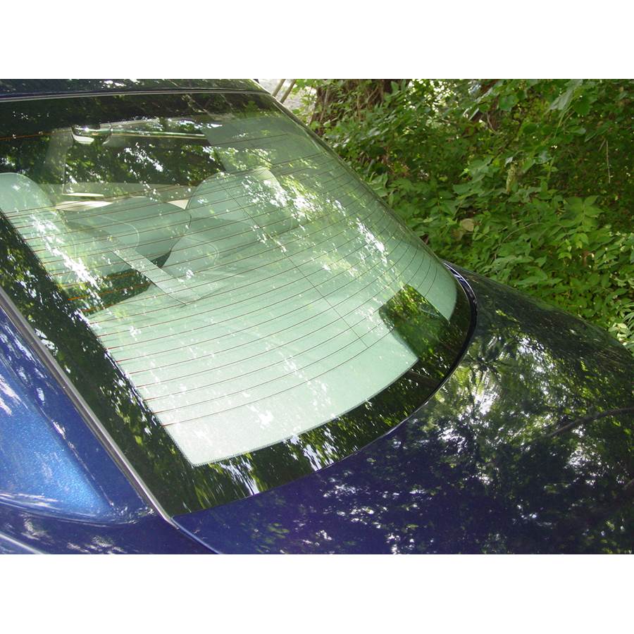 2007 Chrysler 300 Rear deck speaker location