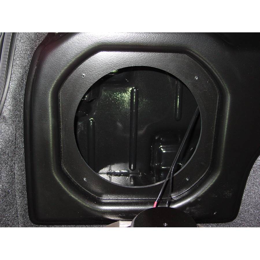 2006 Chrysler 300 Trunk speaker removed