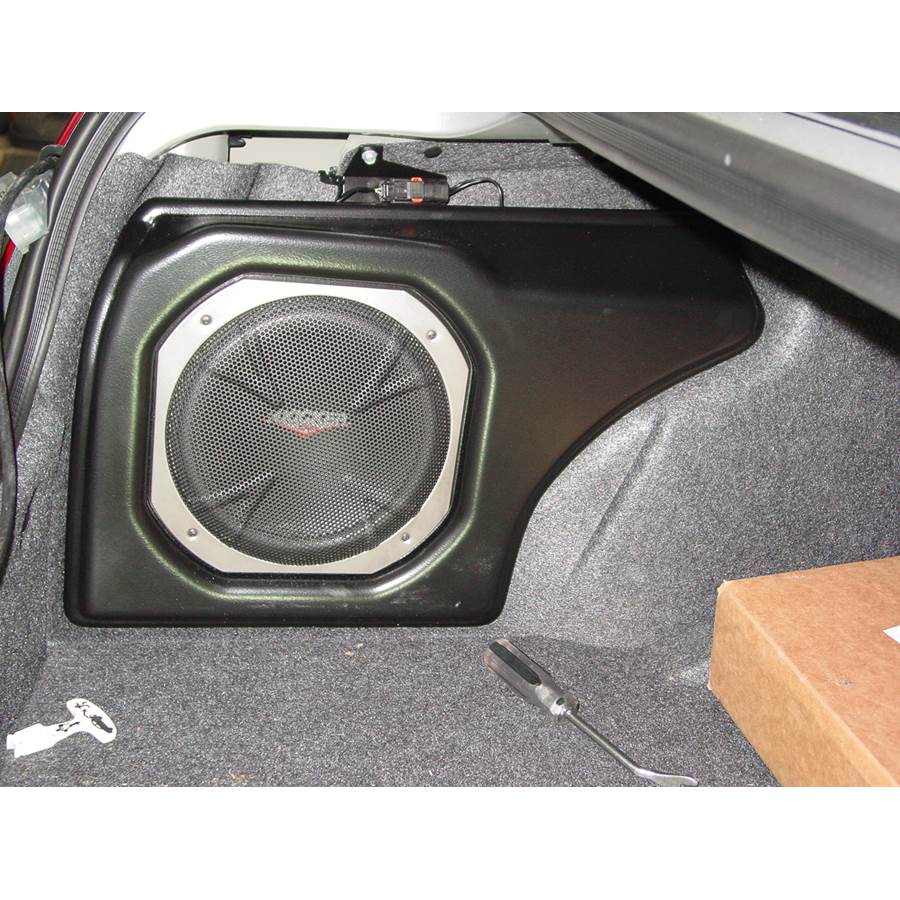2007 Chrysler 300 Trunk speaker location