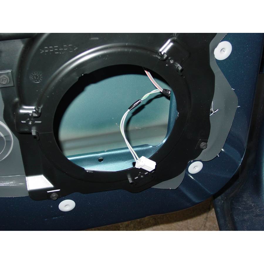 2010 Chrysler PT Cruiser Rear door speaker removed
