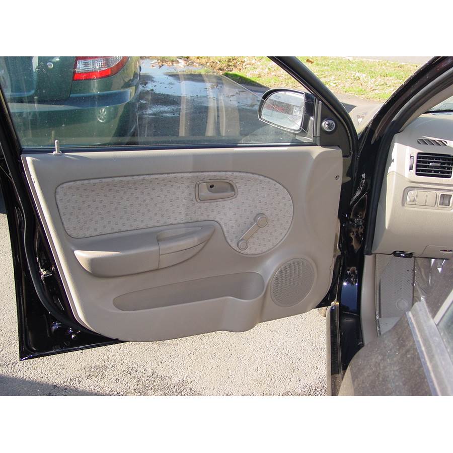 2003 Kia Rio Front door speaker location