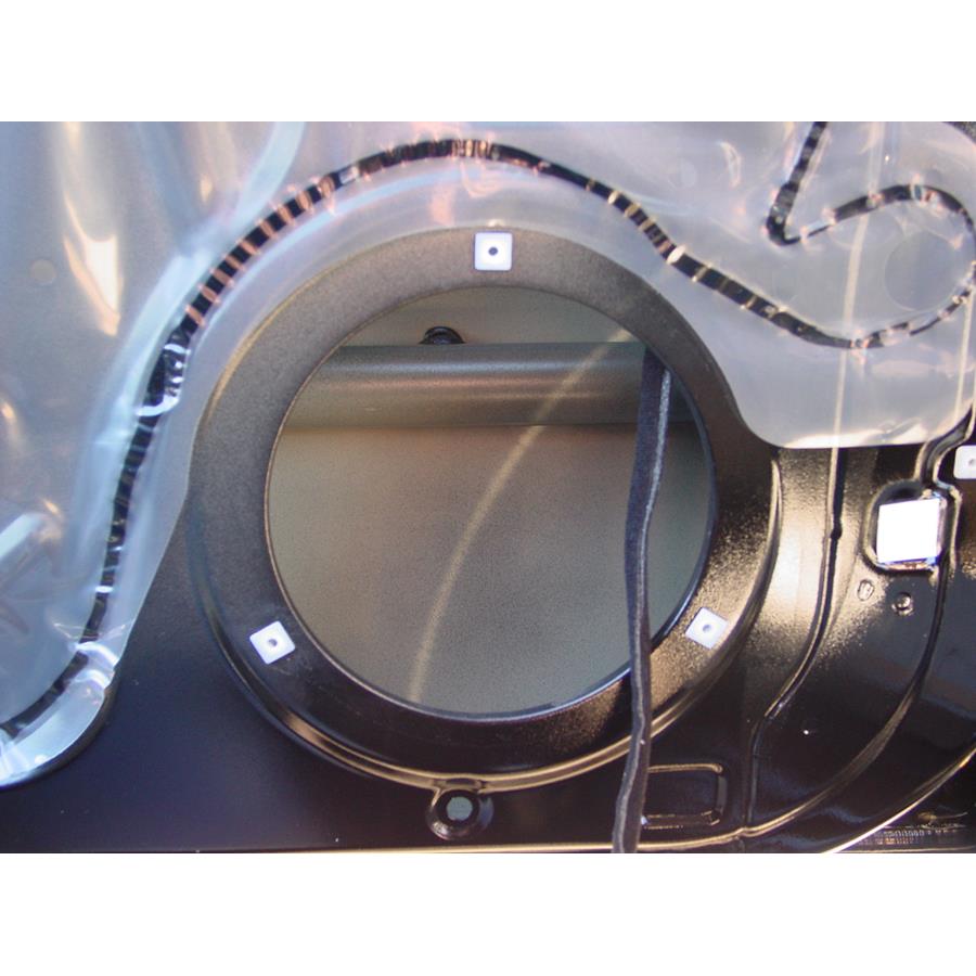 2005 Kia Rio Front speaker removed