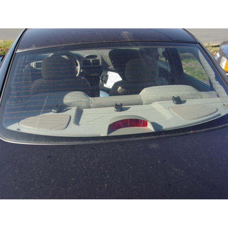 2005 Kia Rio Rear deck speaker location