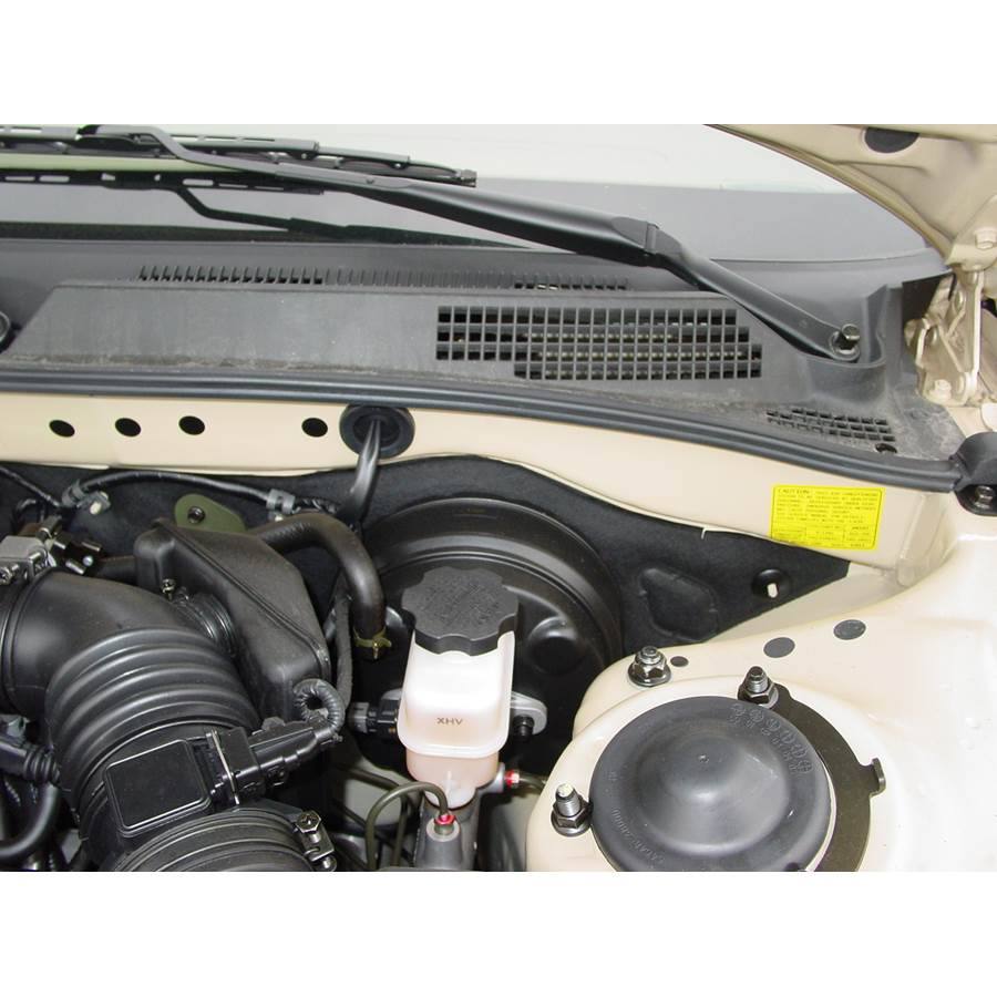 2005 Kia Optima Firewall access