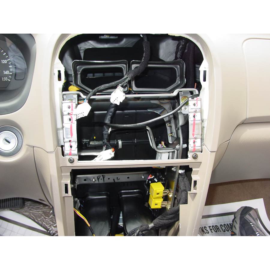 2005 Kia Optima Factory radio removed