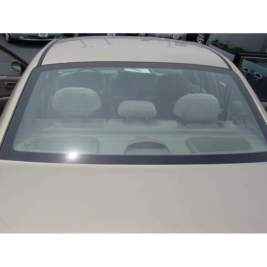 2005 Kia Optima Rear deck speaker location