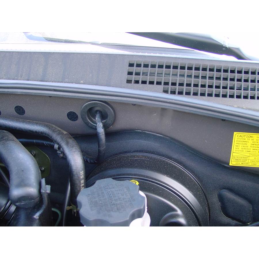 2001 Kia Optima Firewall access
