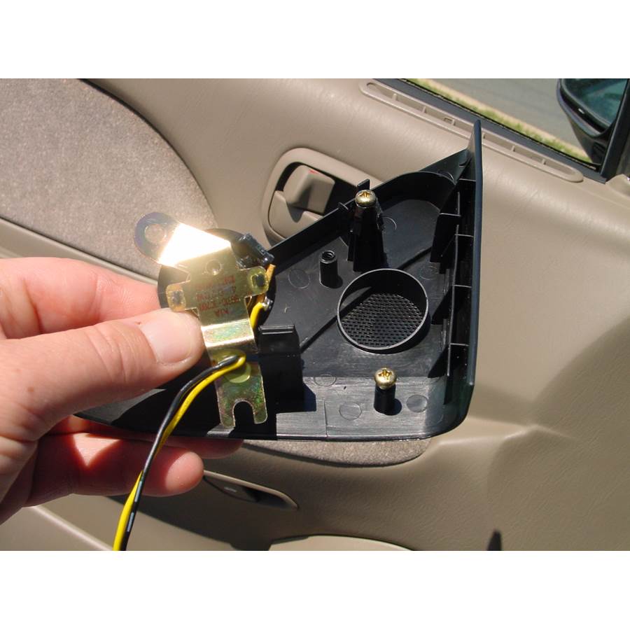 2001 Kia Optima Front door tweeter removed