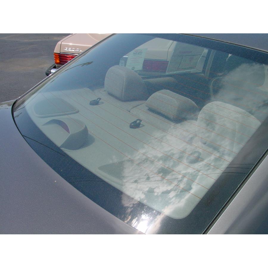 2002 Kia Optima Rear deck speaker location