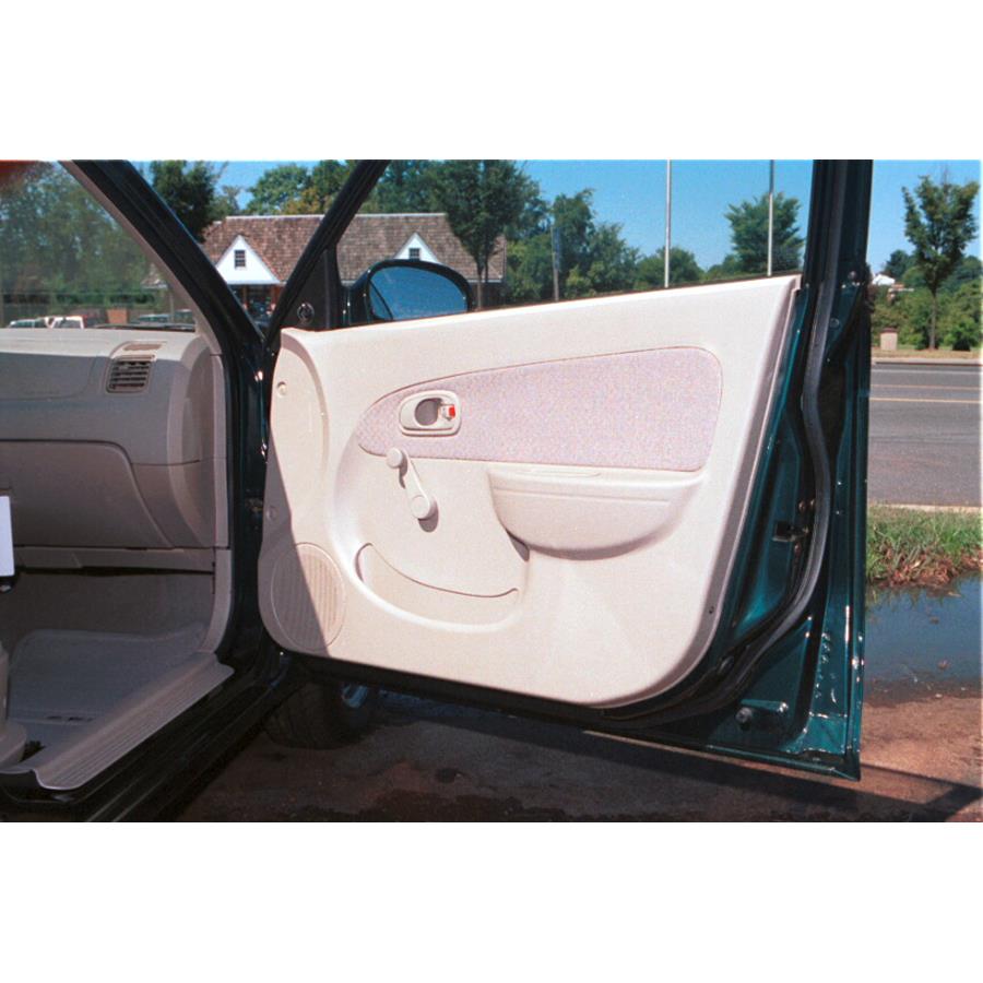 2001 Kia Sephia Front door speaker location