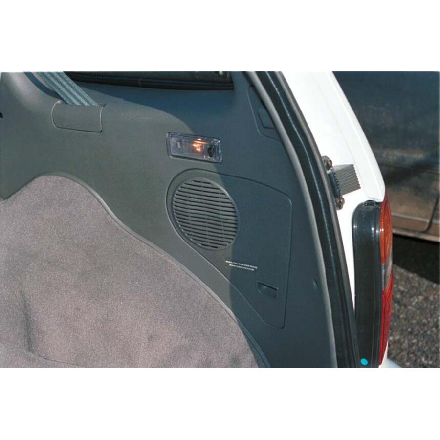 1997 Kia Sportage Far-rear side speaker location