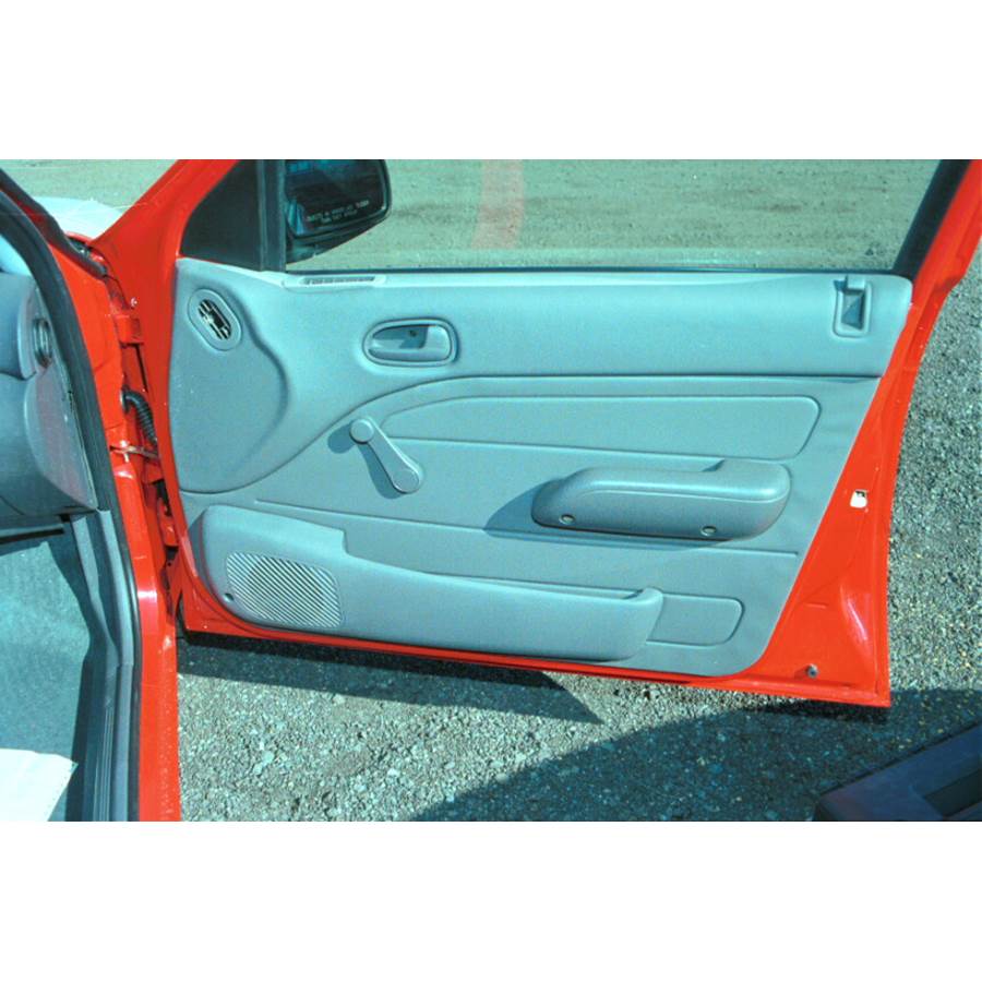 1996 Kia Sephia Front door speaker location