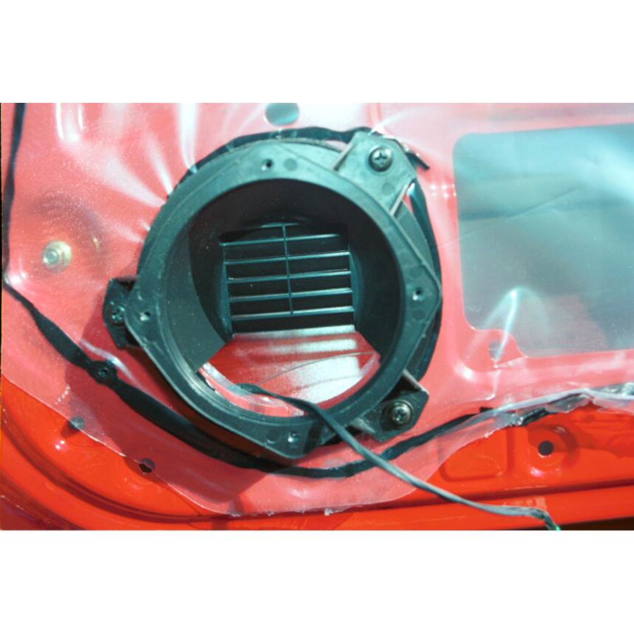 1996 Kia Sephia Front speaker removed