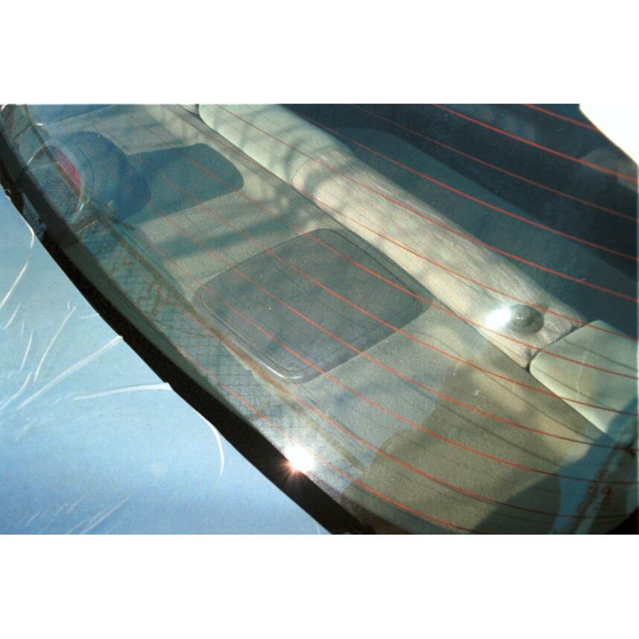 1997 Kia Sephia Rear deck speaker location