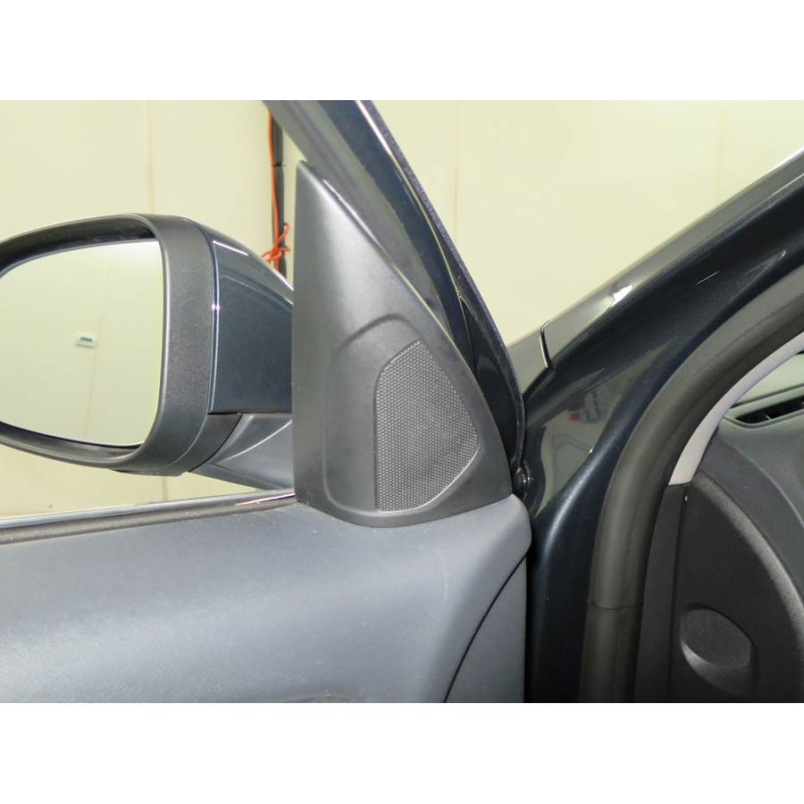 2011 Volvo S60 Front door tweeter location