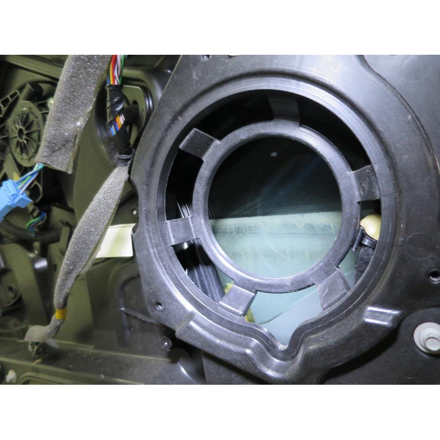 2013 Volvo S60 Front door woofer removed
