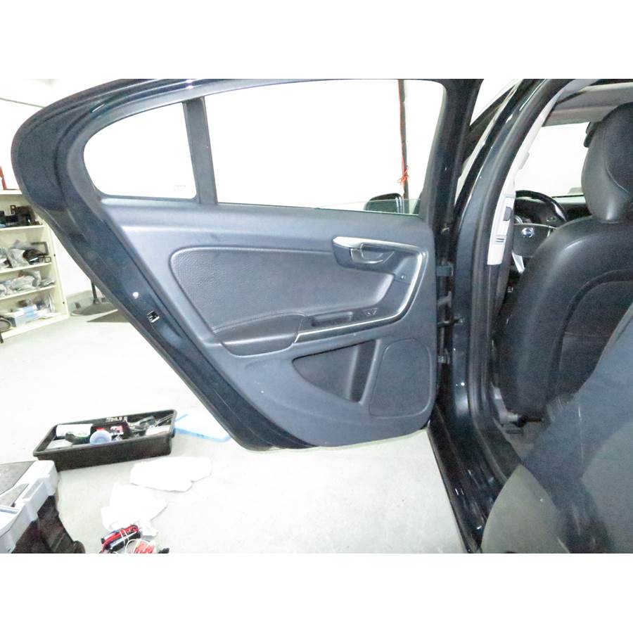 2016 Volvo S60 Rear door speaker location