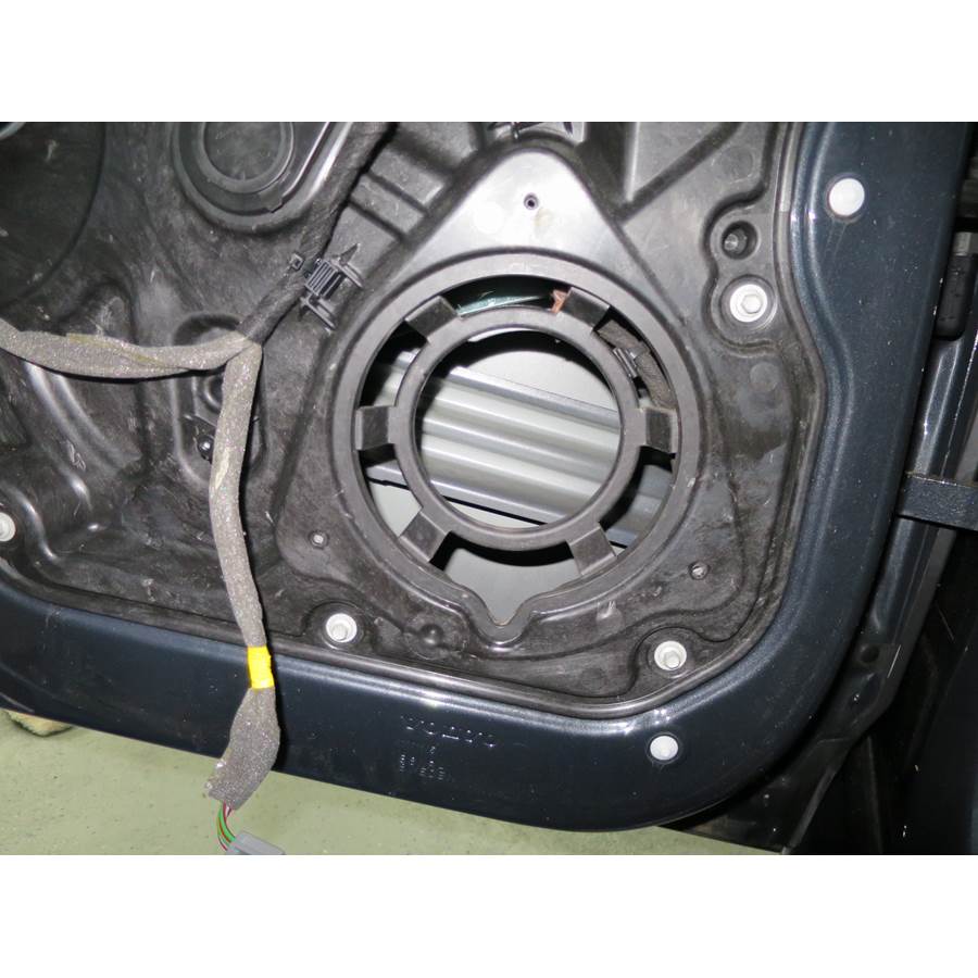 2017 Volvo S60 Rear door woofer removed