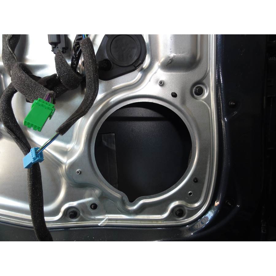 2012 Volvo XC70 Front door woofer removed