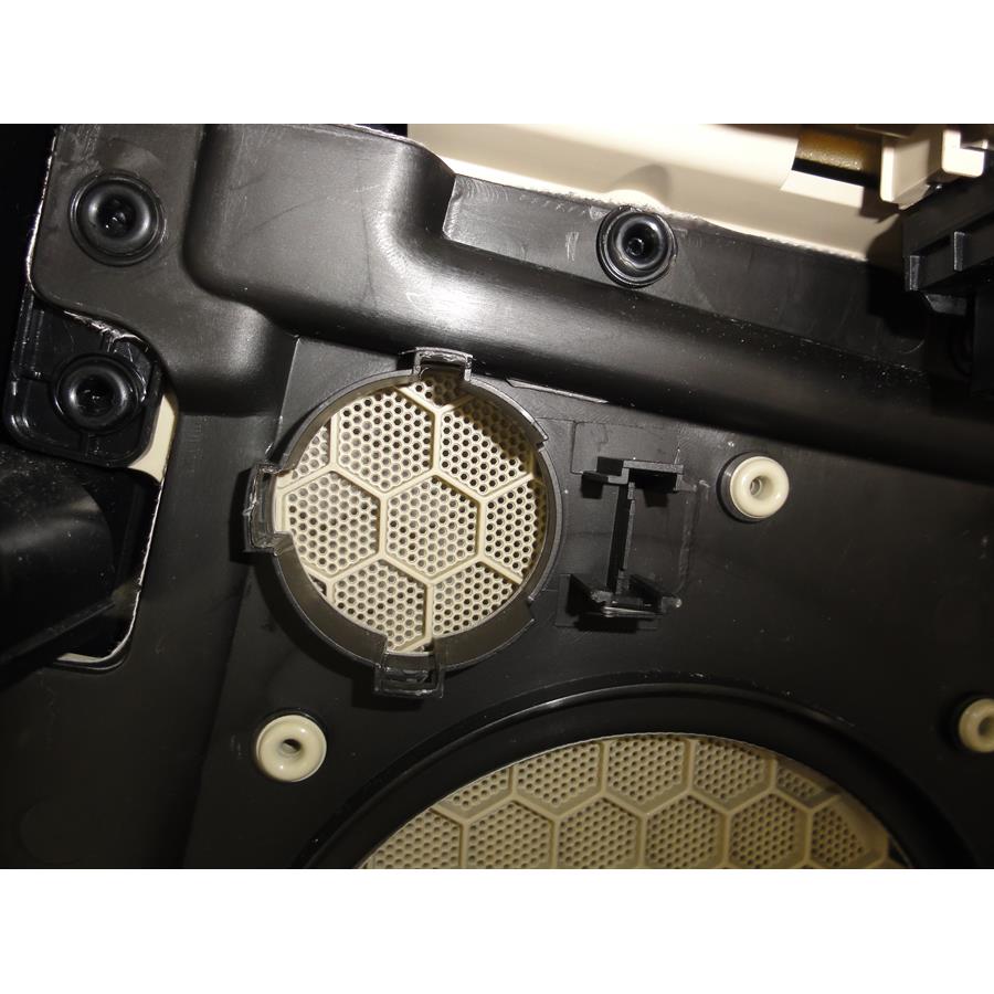 2010 Volvo XC70 Rear door tweeter removed