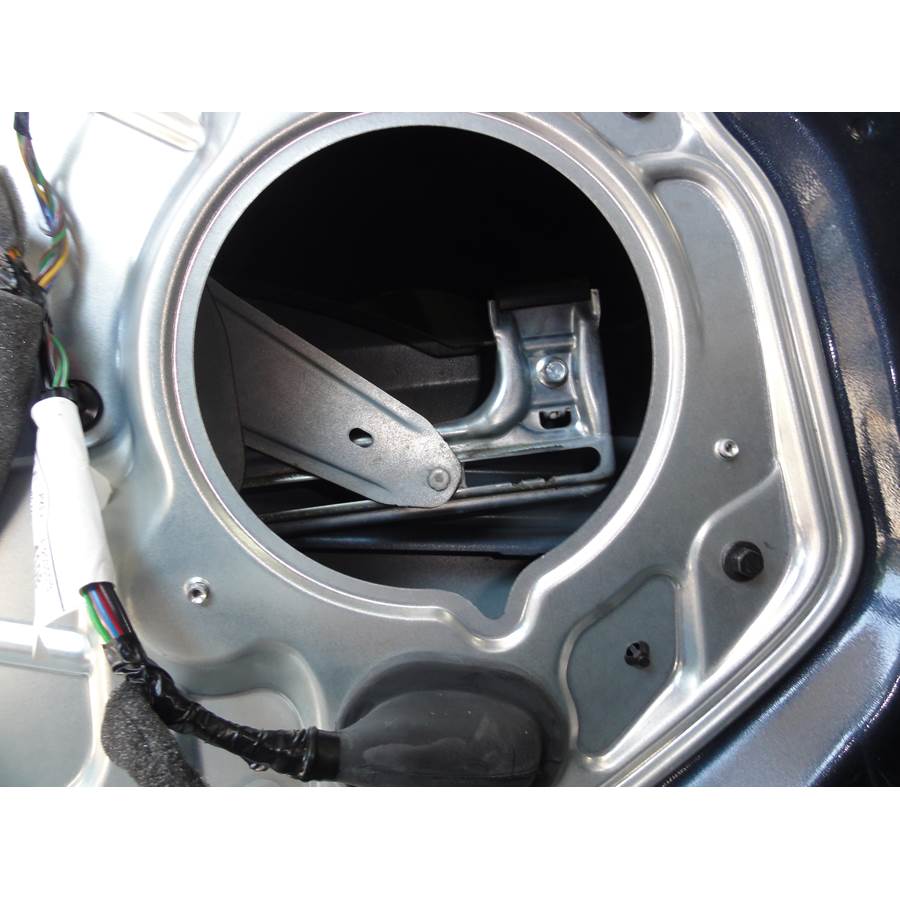 2012 Volvo XC70 Rear door woofer removed