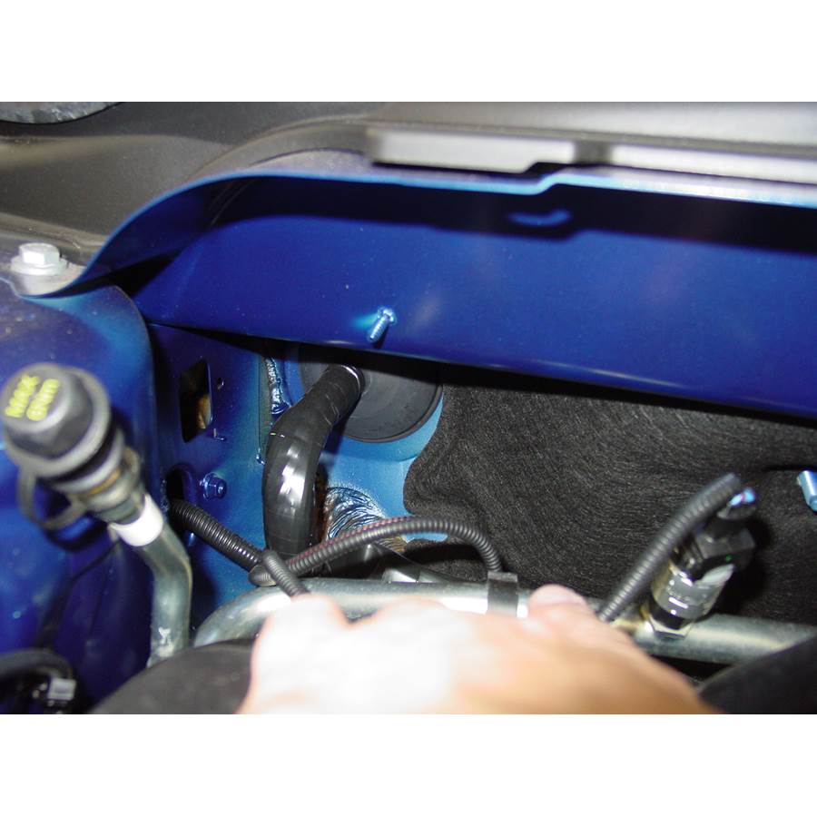 2008 Volvo C30 Firewall access