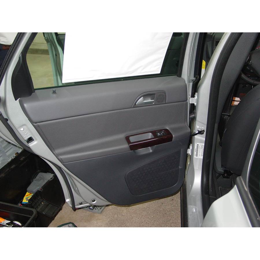 2011 Volvo V50 Rear door speaker location