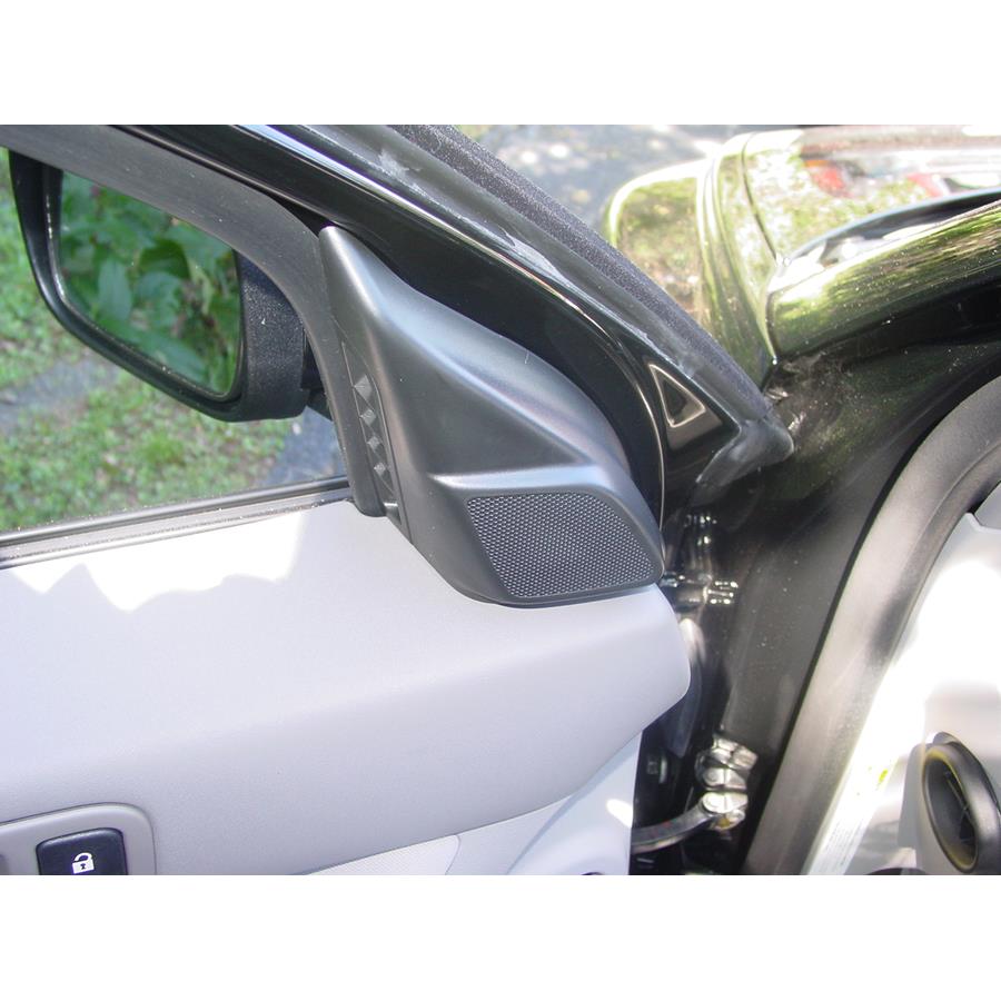 2010 Volvo S40 Front door tweeter location