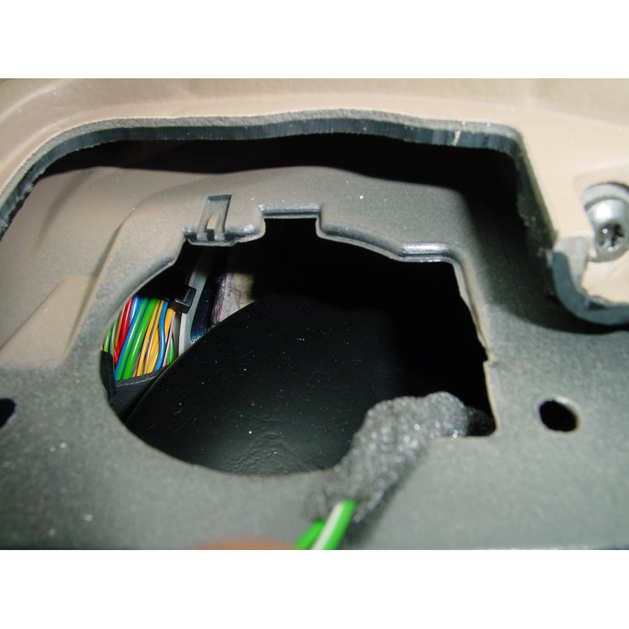 2001 Volvo C70 Dash speaker removed