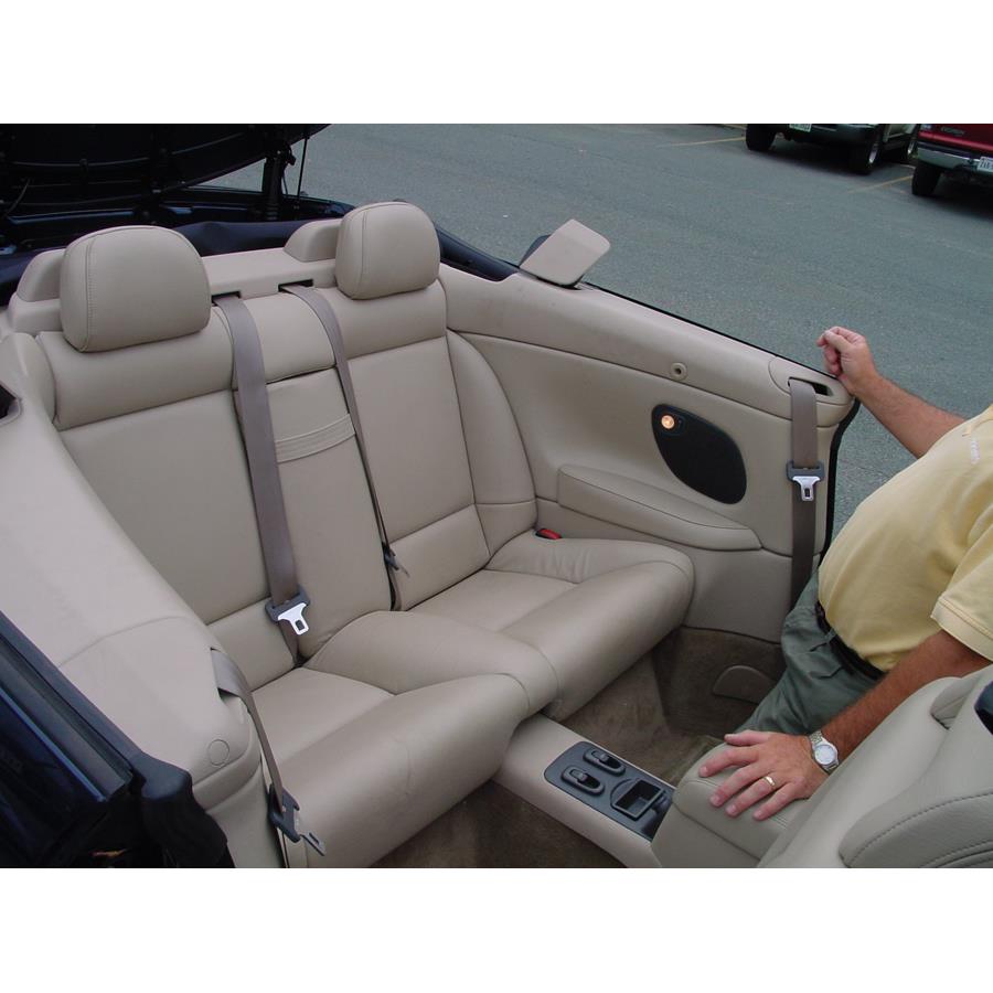 2001 Volvo C70 Mid-rear speaker location