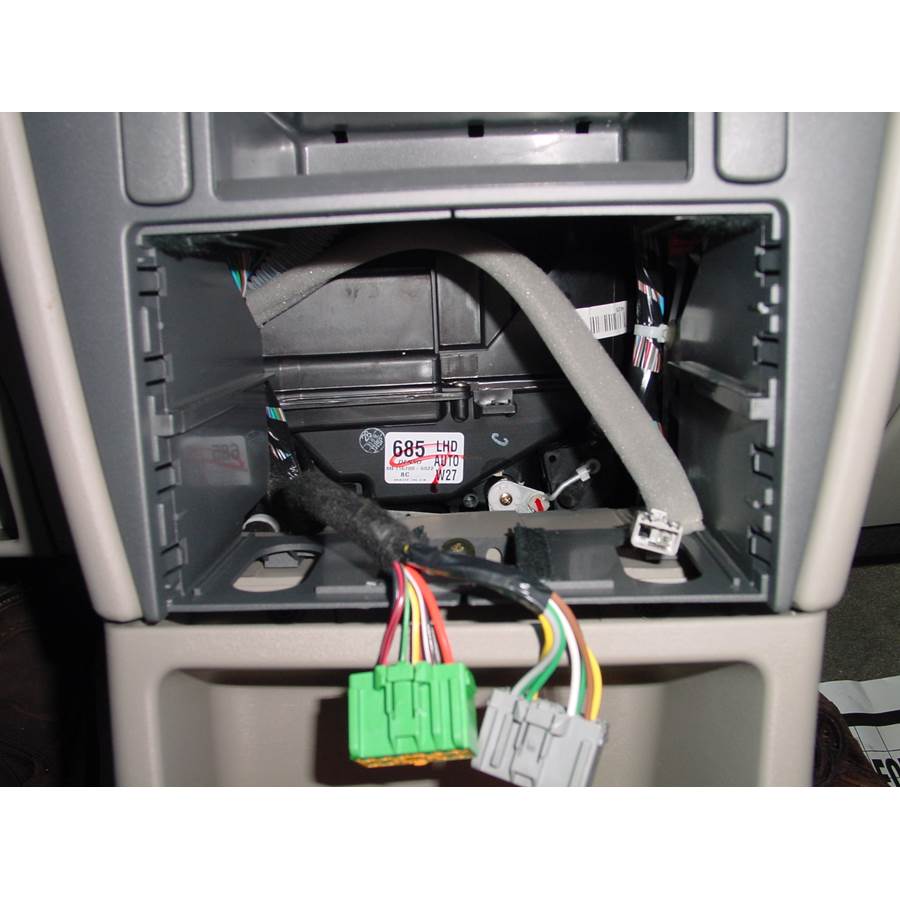 2000 Volvo S40 Factory radio removed