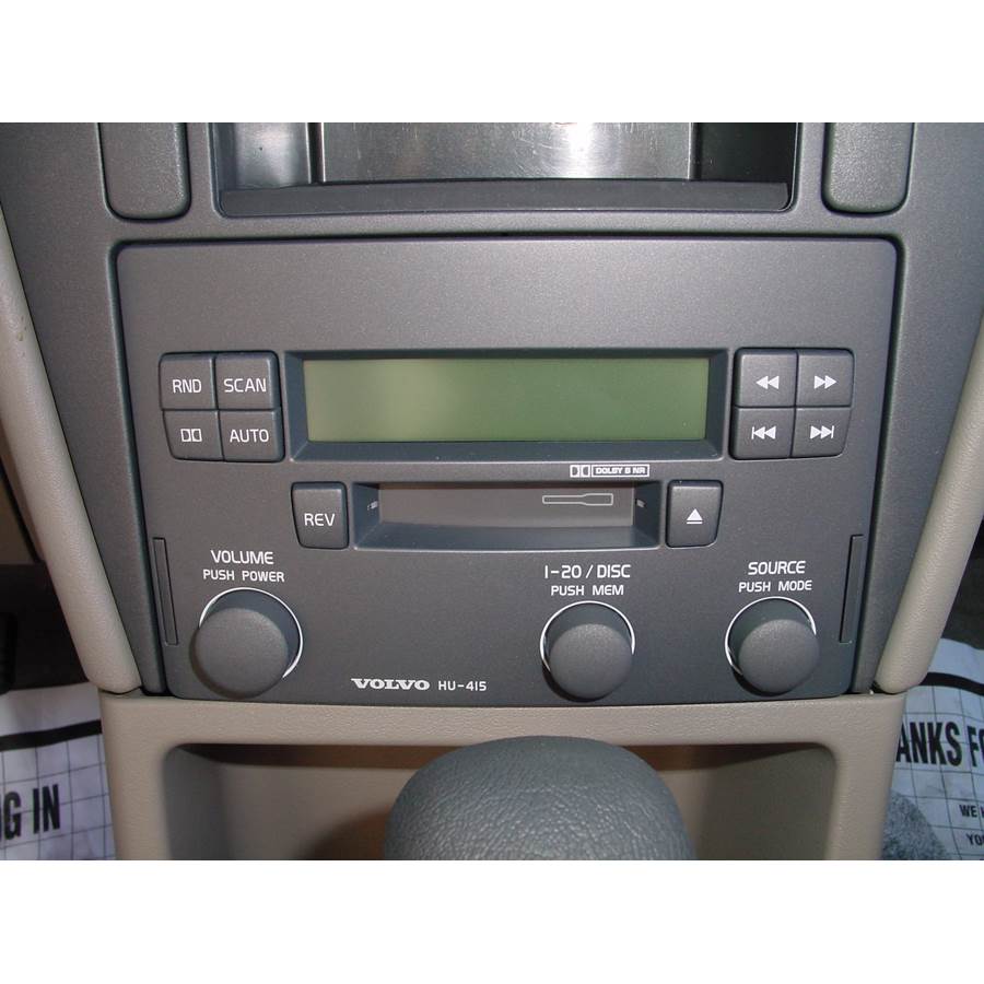 2002 Volvo S40 Factory Radio
