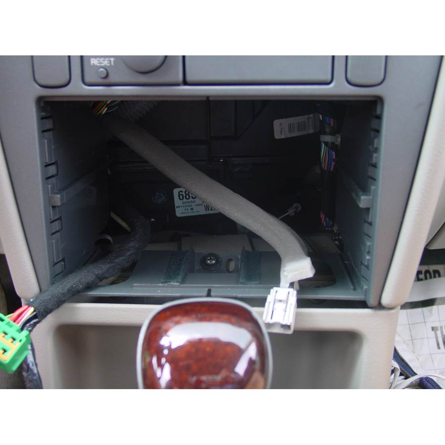 2002 Volvo S40 Factory radio removed