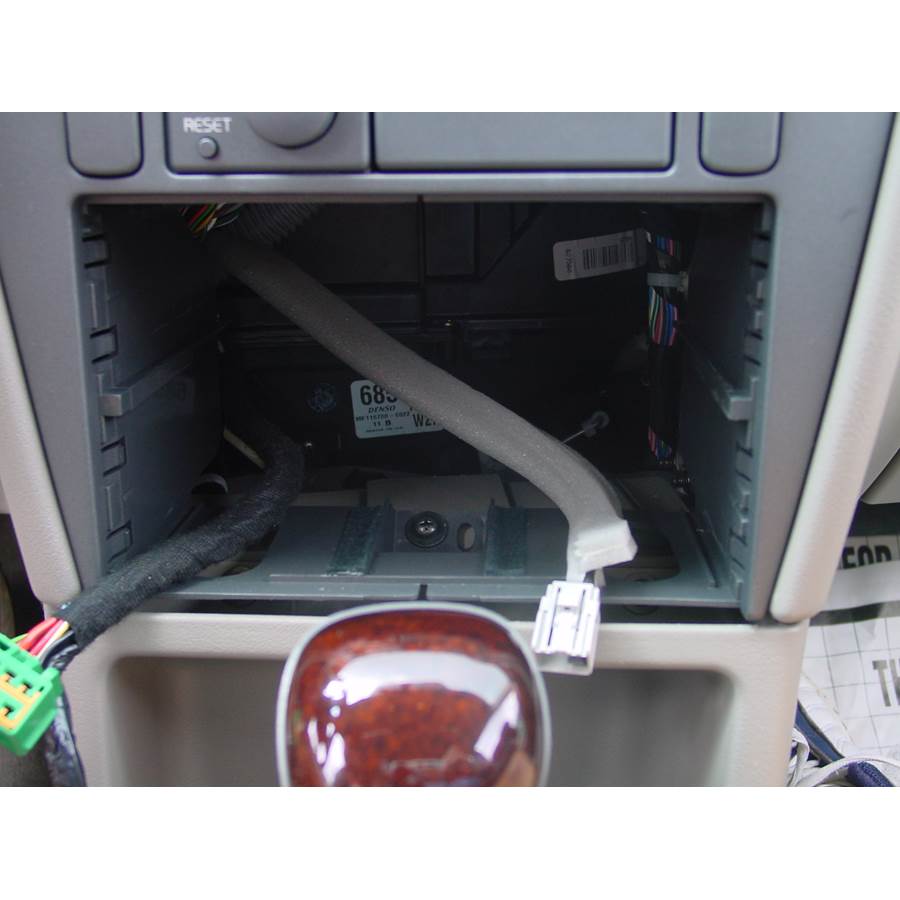 2003 Volvo V40 Factory radio removed