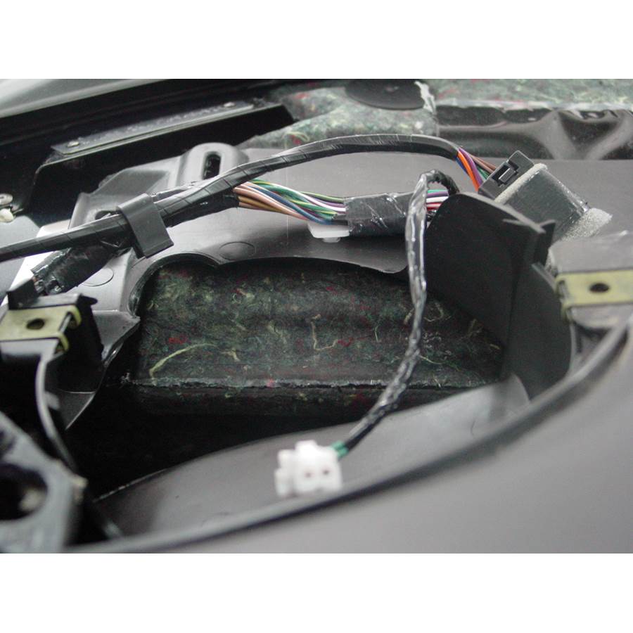 2001 Chrysler Town and Country Dash speaker removed