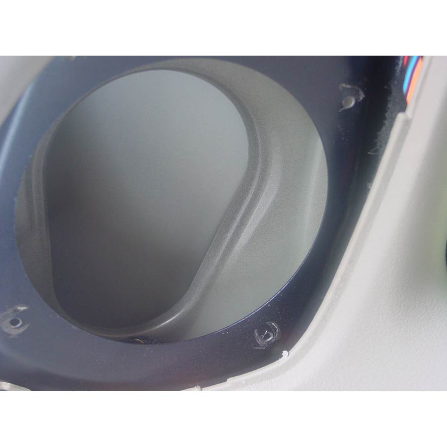 2001 Volvo V40 Rear pillar speaker removed